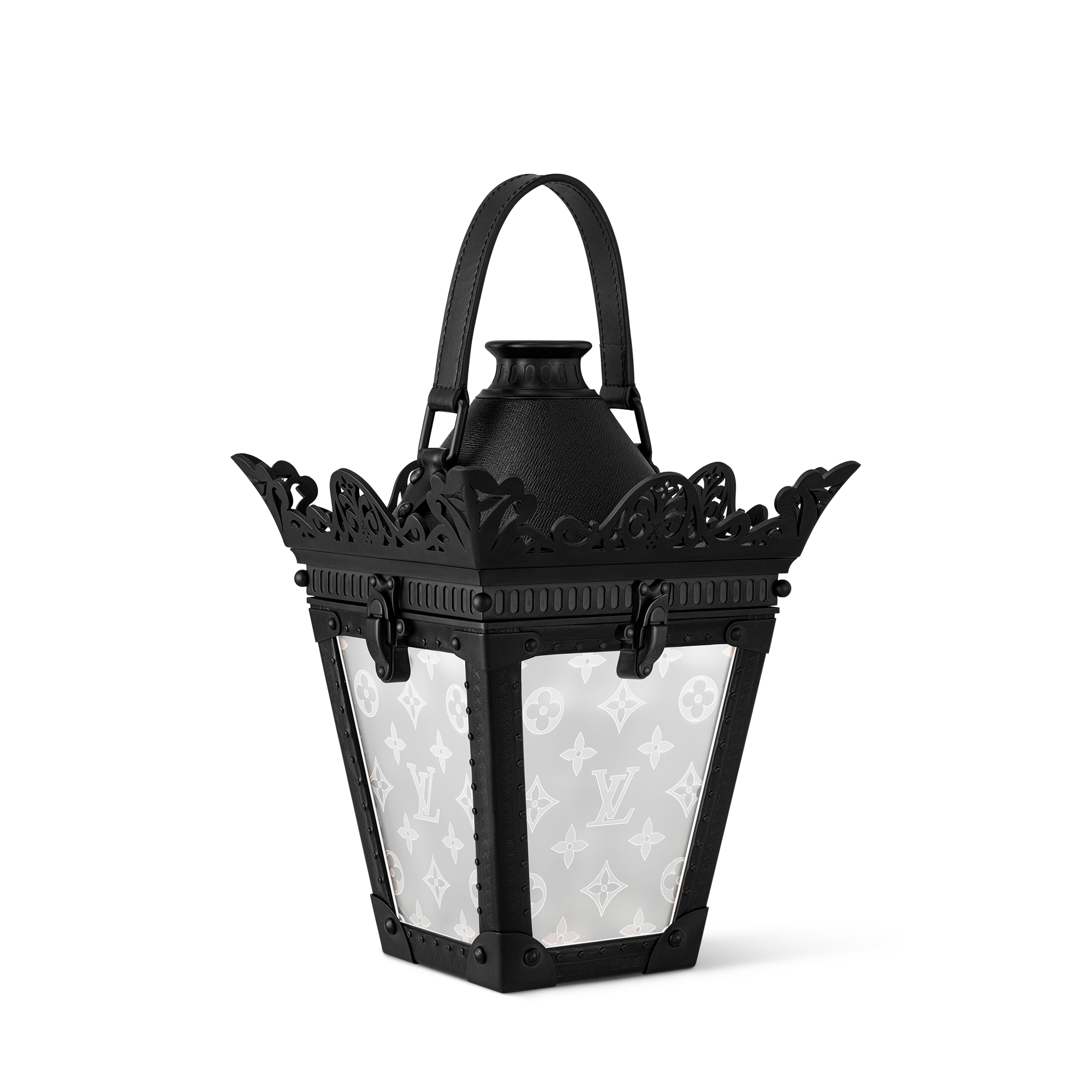 Lantern Trunk Black Other Leathers - Trunks, Travel and Home